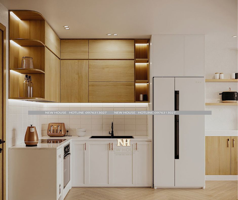 Thiết kế nội thất phòng bếp hiện đại