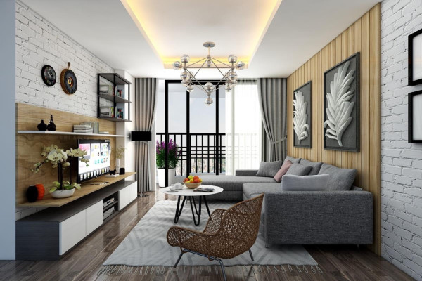 Tổng hợp các mẫu thiết kế nội thất phòng khách hiện đại đẹp nhất 2023