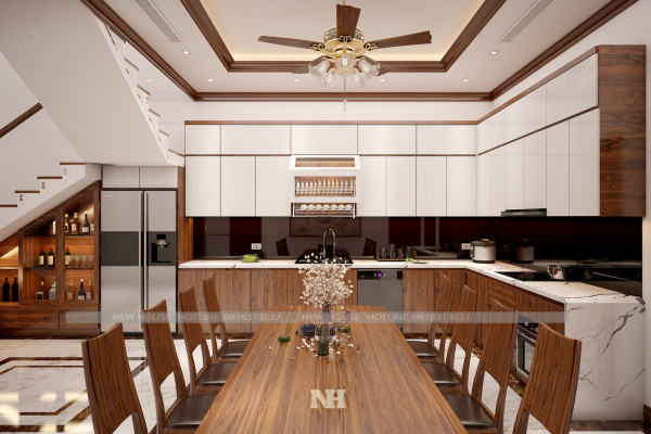 20+ Mẫu thiết kế nội thất phòng bếp đẹp, sang trọng và hợp xu hướng 2023